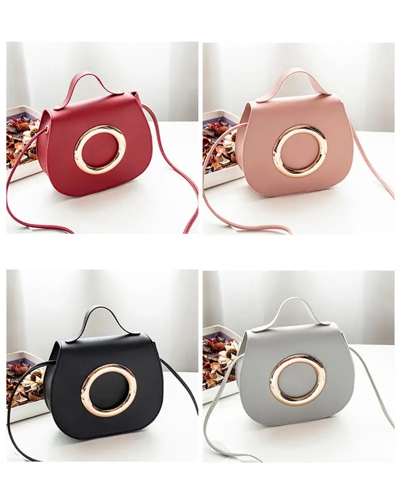 Fashion Women Lnclined Span Handbag simple PU Leather Crossbody Shoulder Tote Ladies Party Bag Cheap