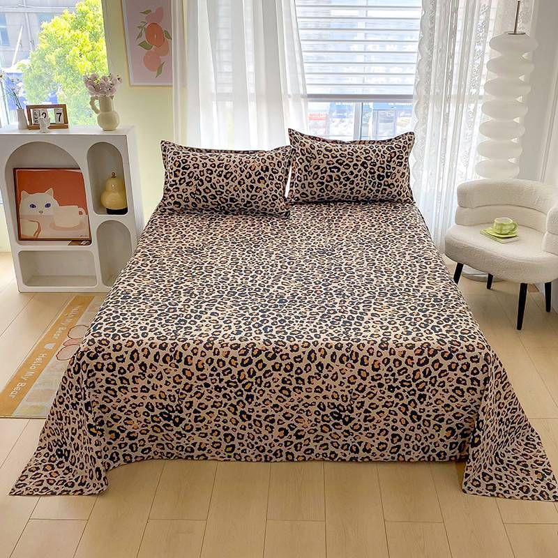 Bed Sheet 120*230cm，160*230cm，200*230cm，230*250cm，pillowcases 48*74cm bedclothes