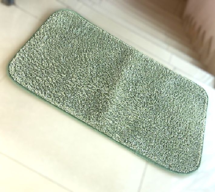 Random Multicolor pick new wide range colorful Vibrant World Random foamy Colorful door mat cotton high-quality water absorbent decorative floor mat rags (RANDOM PICKS}