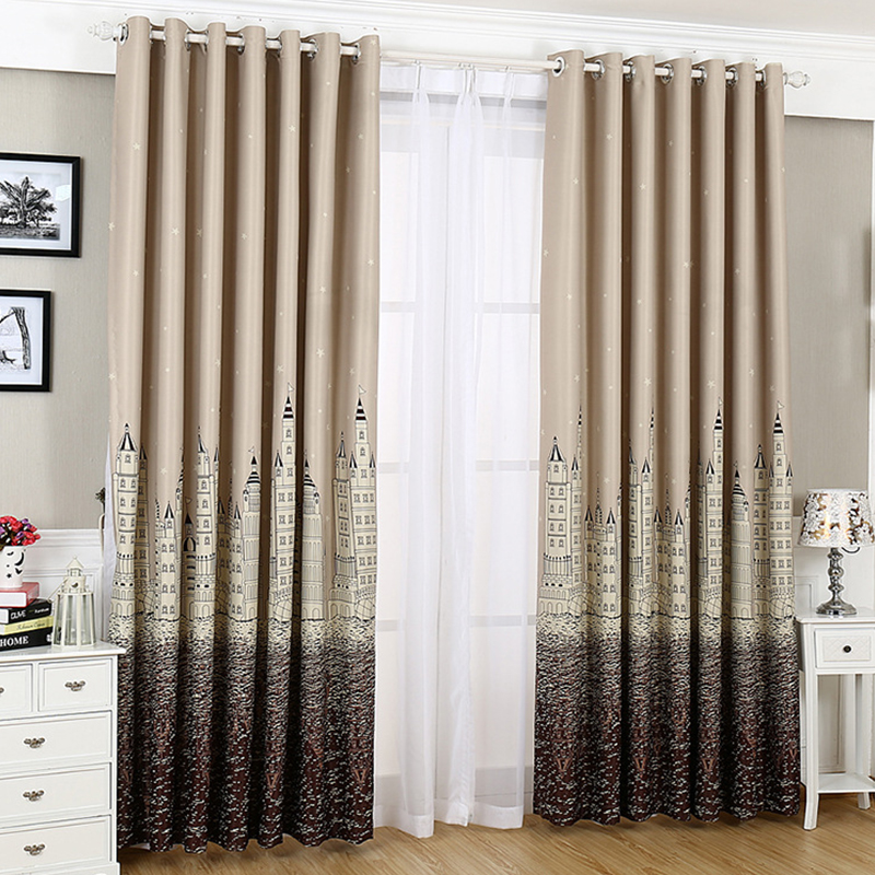 Tospino YJ863 Blackout Curtains for Bedroom - Grommet Thermal Insulated Room Darkening Curtains for Living Room
