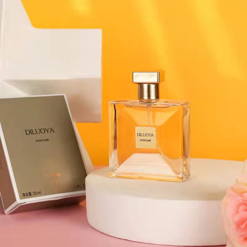 Tik Tok Live Romantic Encounter Golden Ladies Perfume is fresh and lasting.50ML