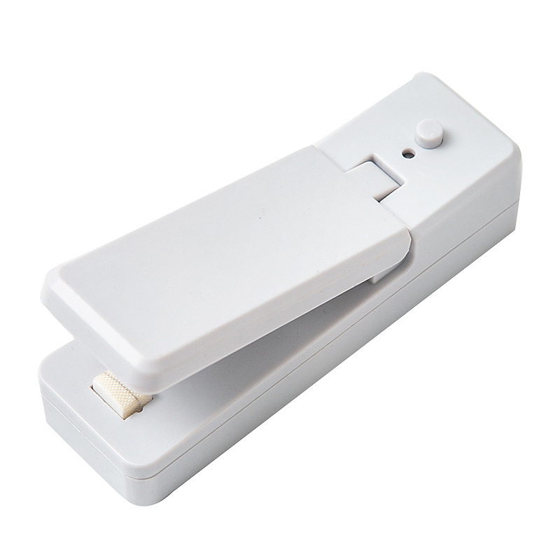 Home Mini Portable Sealing Machine Dual Use Plastic Bag Hot Sealing Machine USB Charging Hand Press Snack Bag Sealer