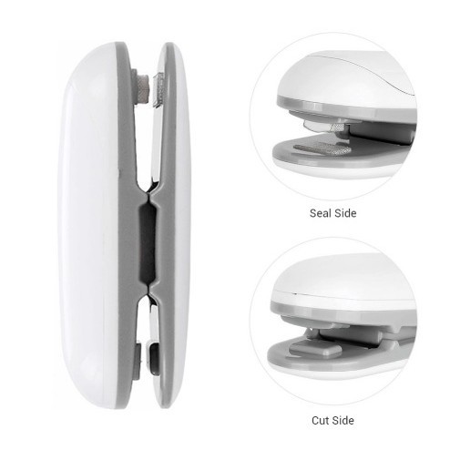 Snack mini sealing machine small plastic sealing machine packaging household plastic bag food preservation vacuum sealing cutting
