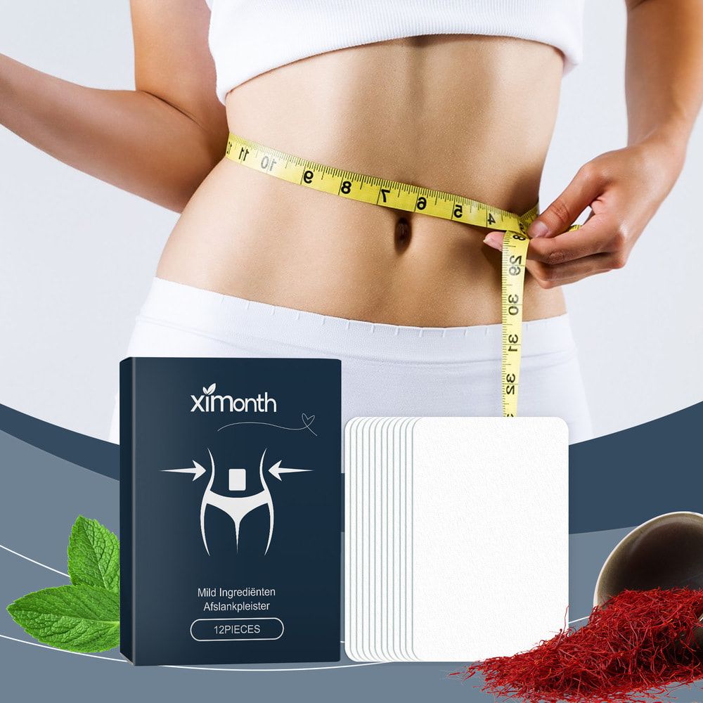 XIMONTH Body Shaping Patches Fast Burning Fat Lymphatic Improve Stomach Belly Slimming Stickers for Female Male Reduce Swelling