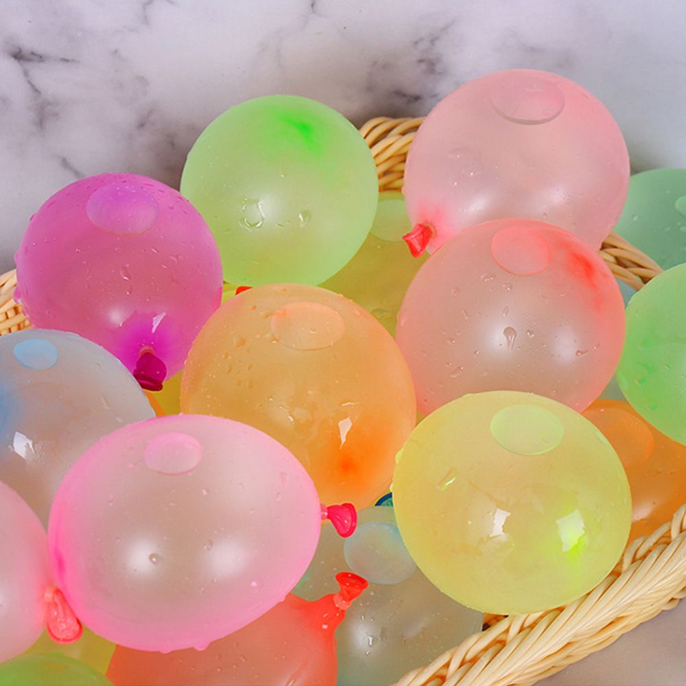 3 Bundles of Kids Water Balloon Refill Set 111 Water Fast Inflation Set Balloons Summer Splash Party Quick Fun Outdoor Backyard Water Toys for Pool