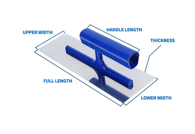 Masonry Trowel Types Carbon Steel Metal Detector Trowel Steel Handle Margin Metal Trowel Use For Construction