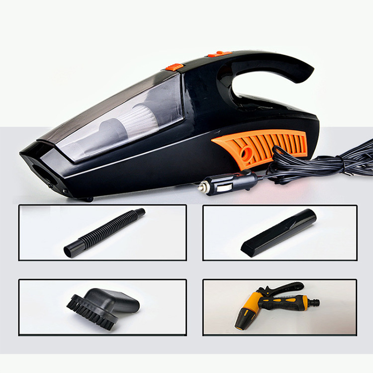 A-019 High Power Home Car Cleaners Portable Handheld Vacuum Air Compressor Wet and Dry Car Vacuum Cleaner