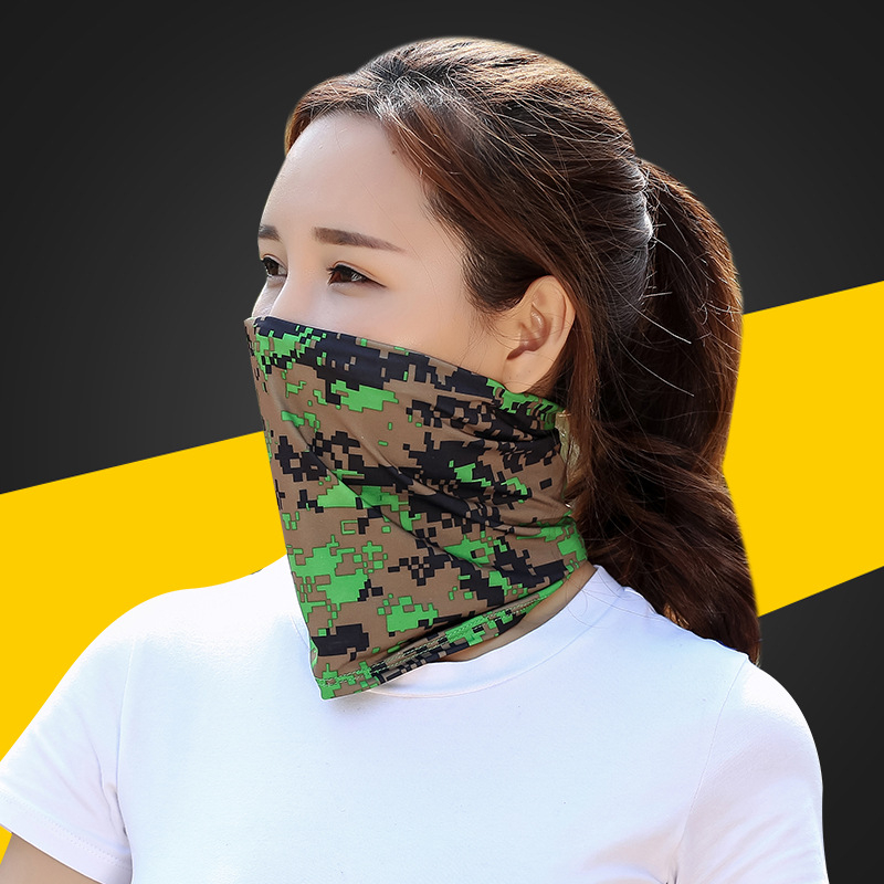Men's and Women's Summer Cycling Sun Masks , Breathable and Sweat Absorbing Masks