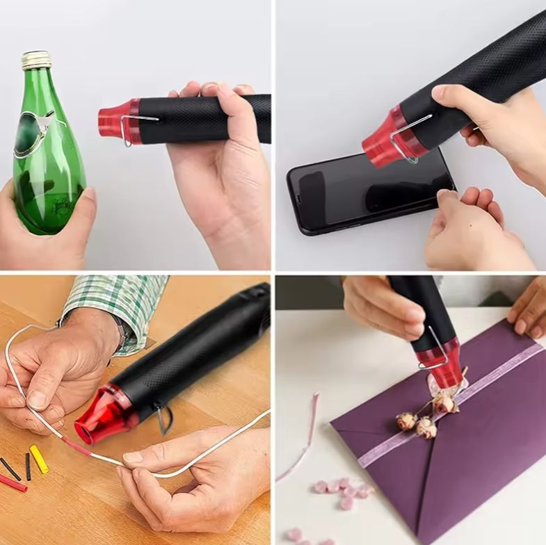 Mini Hot Air Shrink Gun For Embossing , Shrink Wrapping ,Tubing PVC