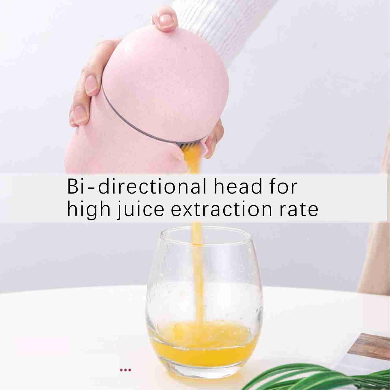 Manual Juicing Cup Wheat Straw Juicer Mini Portable Juicer Orange Lemon Juicer