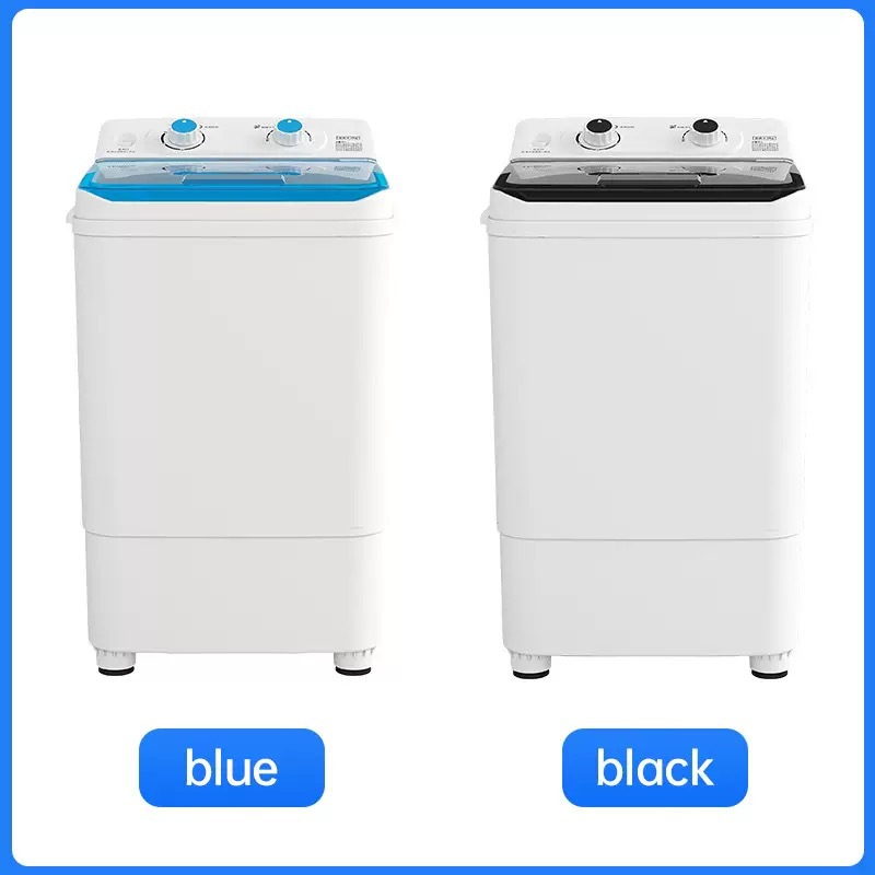7.5KG Large Capacity Portable Washing Machine Multifunctional 2-in-1 Laundry Washer and Shoe Cleaning Machine for Home Dorm Apartment Use