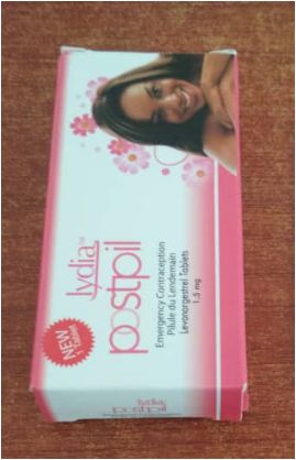 LYDIA POSTPILL EMERGENCY CONTRACEPTIVE-1 TABLET