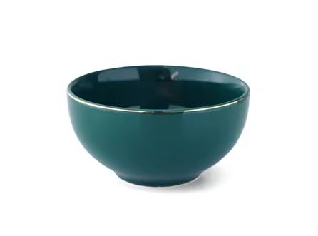 Minion Good quality green round deep ceramic bowl