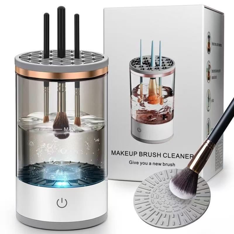 Automatic Makeup Brush Cleaner - Deep Clean & Dry 