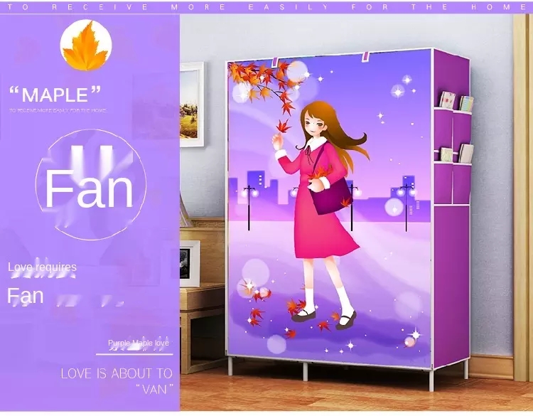 DIY Wardrobe Large Capacity Assemble Closets Portable Home Storage Clothes Organizer Closet