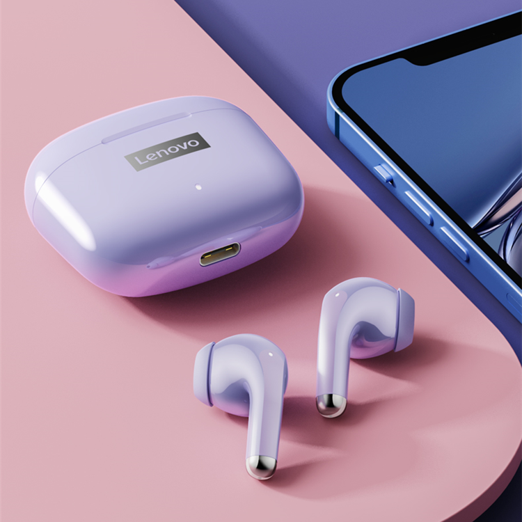 Lenovo LP40 PRO Macaron Wireless Bluetooth Headphones High Sound Quality Girls Models High Value Cute Games