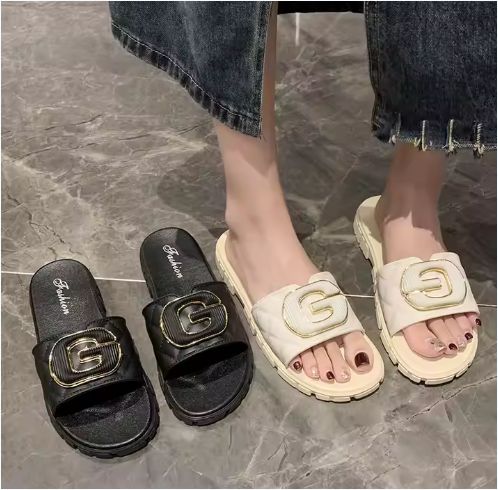 Summer Open Toe Flat Sandals Soft Sole Crossover Sandals Fashion Ladies Shoes Casual Outdoor Women's Sandals