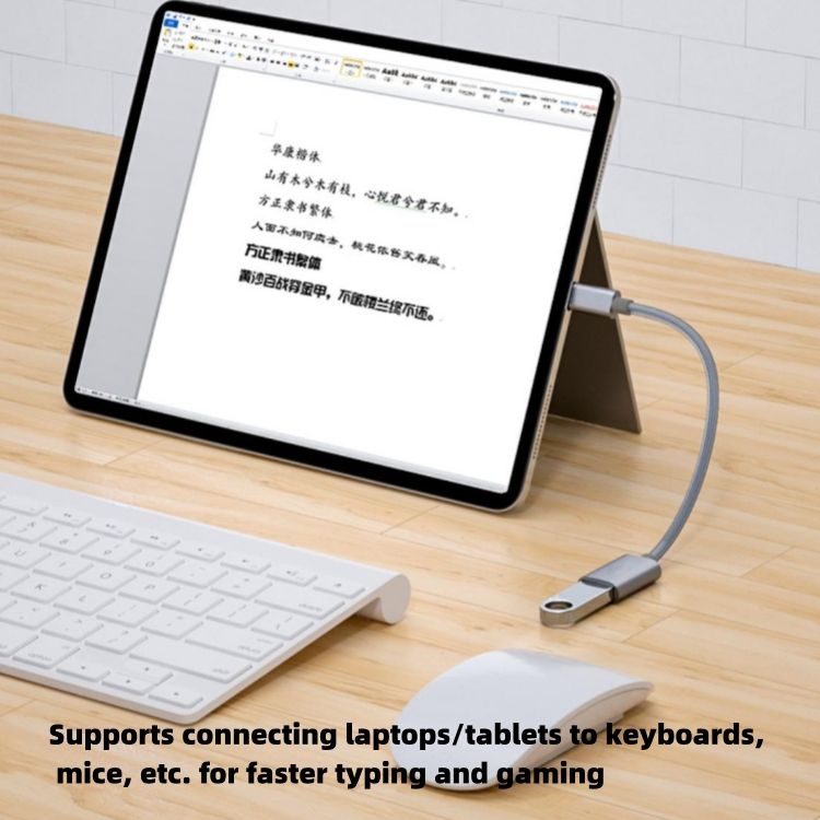 Phone LCD TYPE-C OTG converter , mobile phone 2-in-1 adapter cable, USB card reader CRRSHOP digital phone parts TYPE-C to USB 3.0 OTG Converter