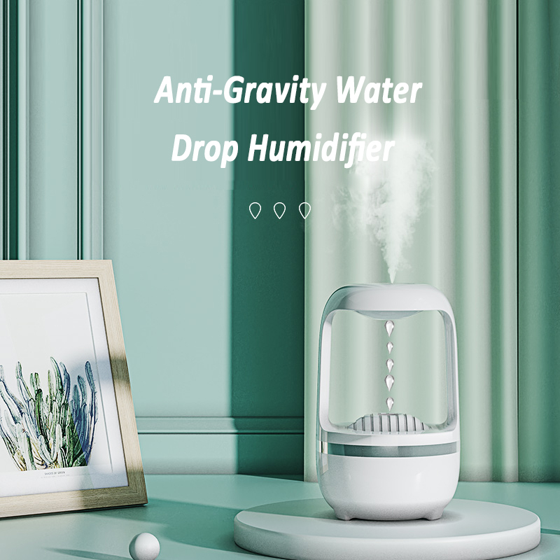 Anti-gravity water droplets ultrasonic air humidifier essential oil diffuser nebulizer nebulizer aromatherapy reflux car home