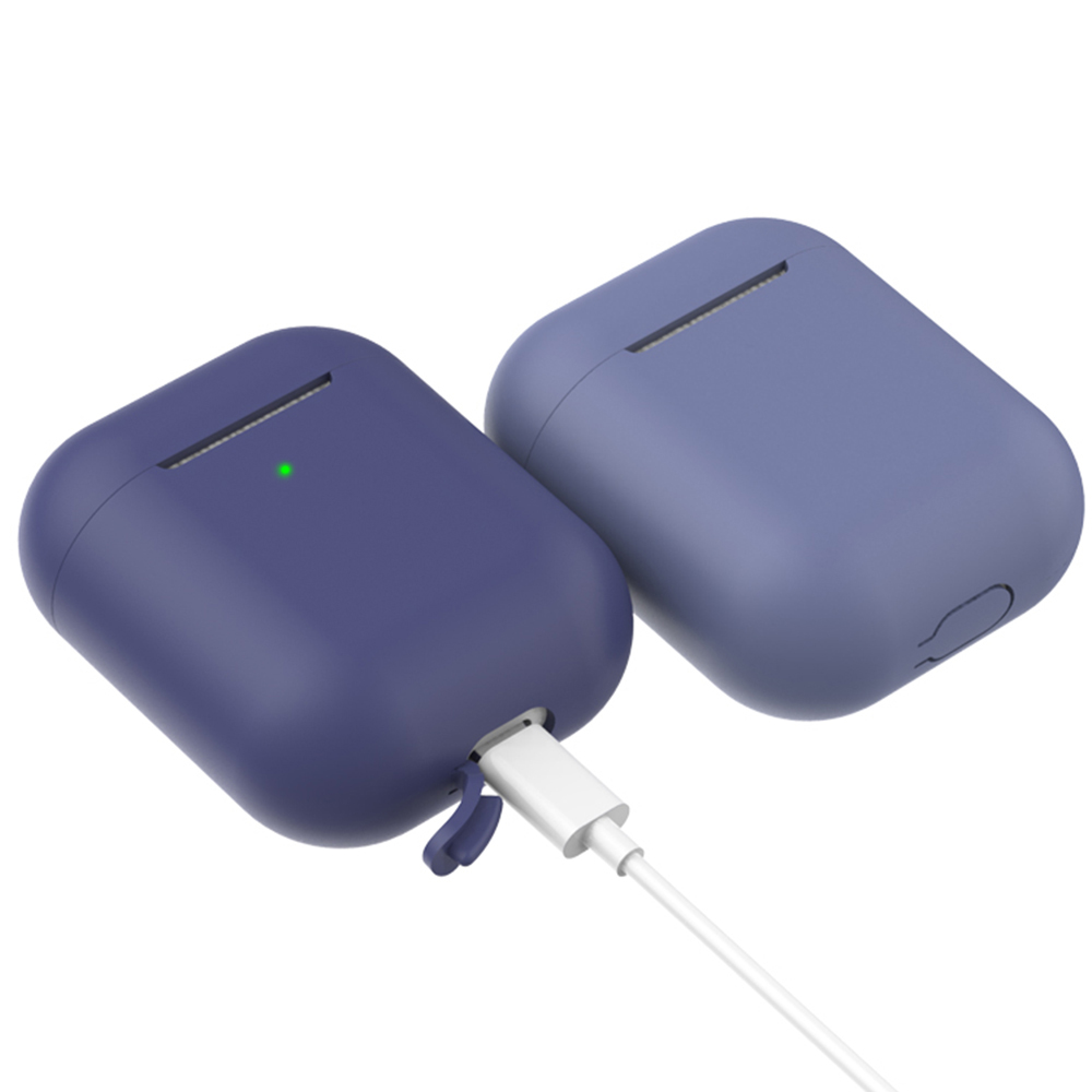 Soft Silicone Case For Apple AirPods 2 Case Candy Color Case For AirPods 2 Slim Shockproof Earphone Protective Cover Accessory