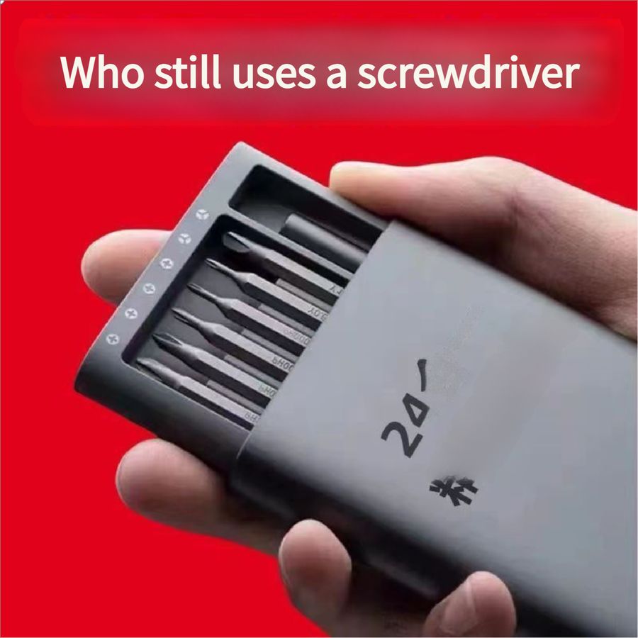 New Upgrade [25 Piece Set] Precision Screwdriver Set Multi functional Computer, Phone, Tablet, Watch Repair Tool Refinement Set 24 in One
