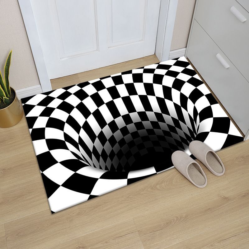 40*60cm ,50*80cm Carpet living room, bedroom coffee table mat, 3D geometric illusion floor mat CRRSHOP home decor carpet free shipping# 08 