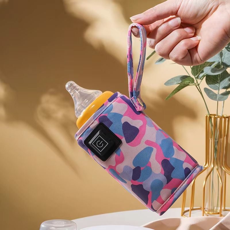 Baby Bottle Warmer 3-speed adjustment Baby Bottle Cup Warmer Car Portable USB Bottle Warmer Baby and Children Outdoor Travel Bab