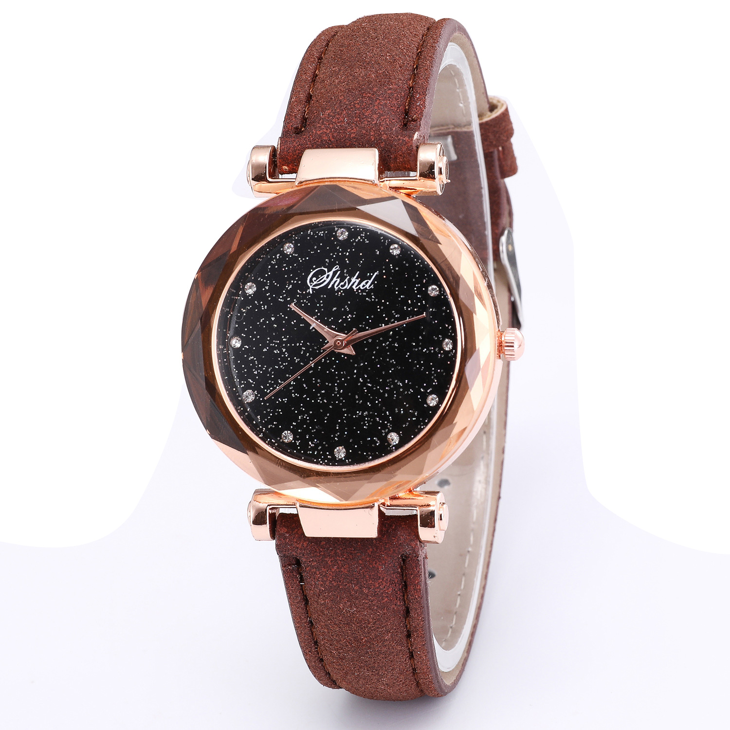 New Star Diamond Belt Watch Women's Quartz Watch Origin Diamond Indicator Watch