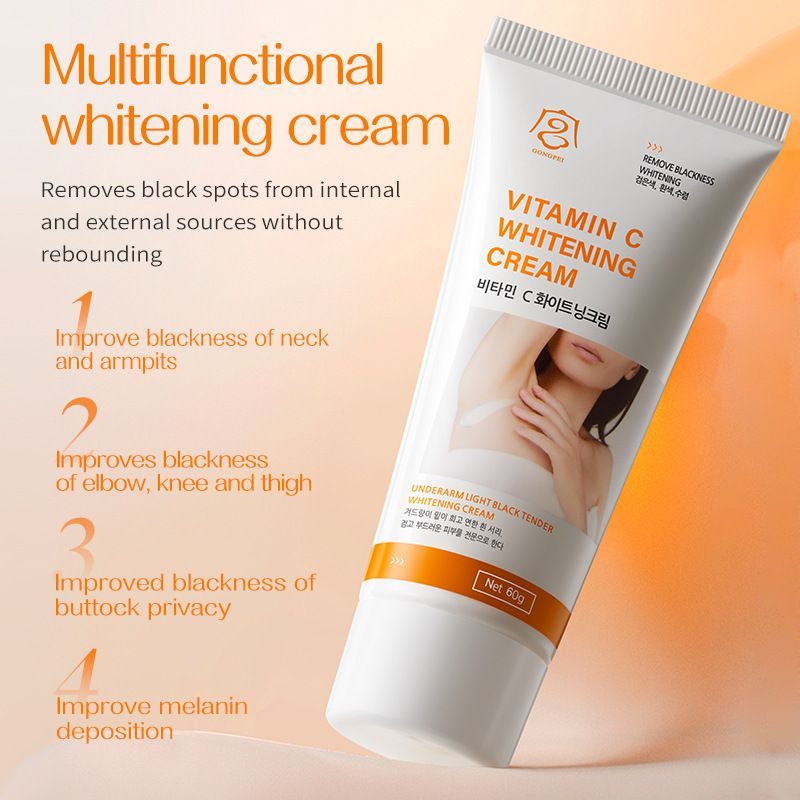 Underarm light black and tender white cream, Whitening Cream moisturizing and hydrating CRRSHOP tender and delicate skin, enhancing and moisturizing the skin, skincare products