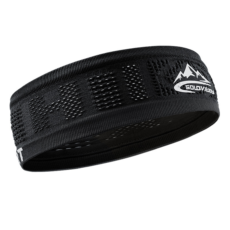 Men's and Women's Summer New Sports Headband Outdoor Sweat-Absorbing Breathable Sun Protection Brim Hat