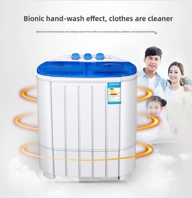 Twin Tub Semi Automatic Washing Machine-White