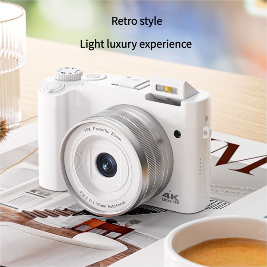 4K high-definition digital camera front and rear dual-lens camera student party selfie camera