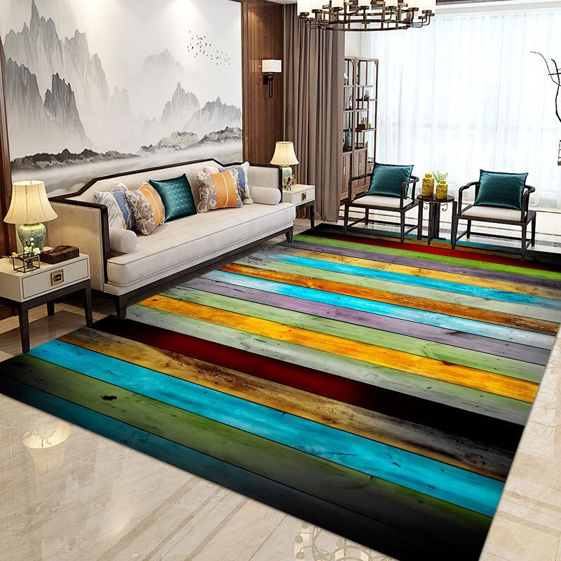 Living room carpet modern Tea table blanket minimalist bedroom household bedside floor mat 3D printing Non slip durable abstract pattern large size 80*120cm 60*90cm 50*80cm 40*60cm