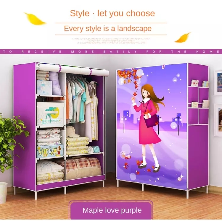 DIY Wardrobe Large Capacity Assemble Closets Portable Home Storage Clothes Organizer Closet
