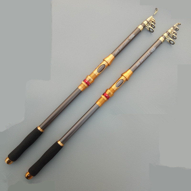 Portable Super hard Fishing Rod 2.1-3.6M Sea Rods Fishing Pole