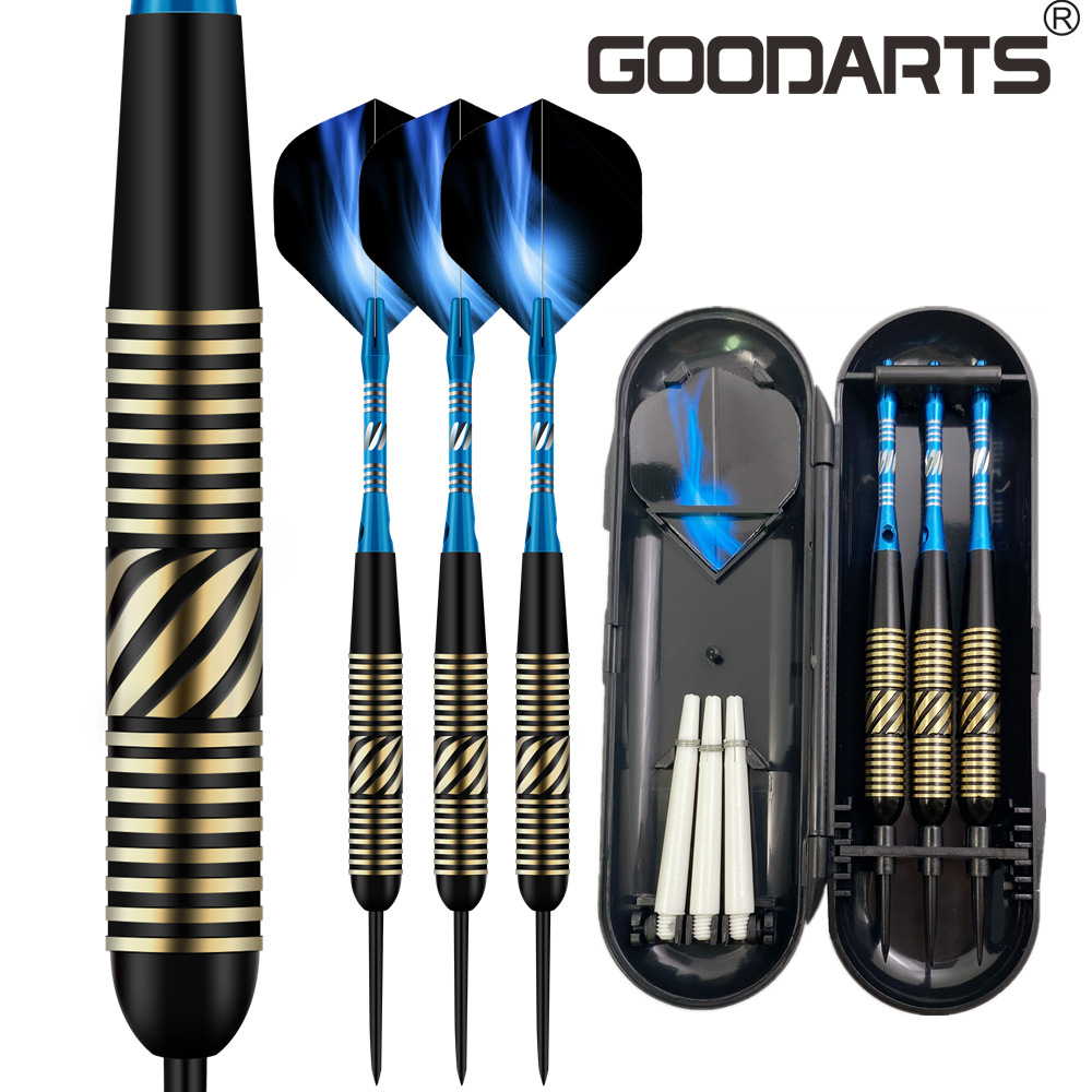 3Pcs Brass Barrel Darts Steel Tip Dart Flights Professional dart Flight Set Accessories Sport