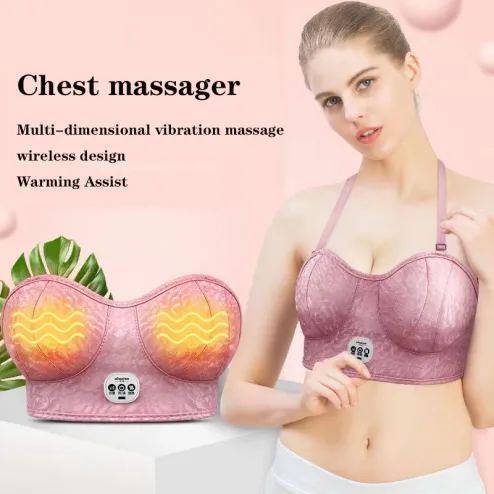 Cozy Cottage Chest Breast Massager Home Bra Dredge Breast Kneading