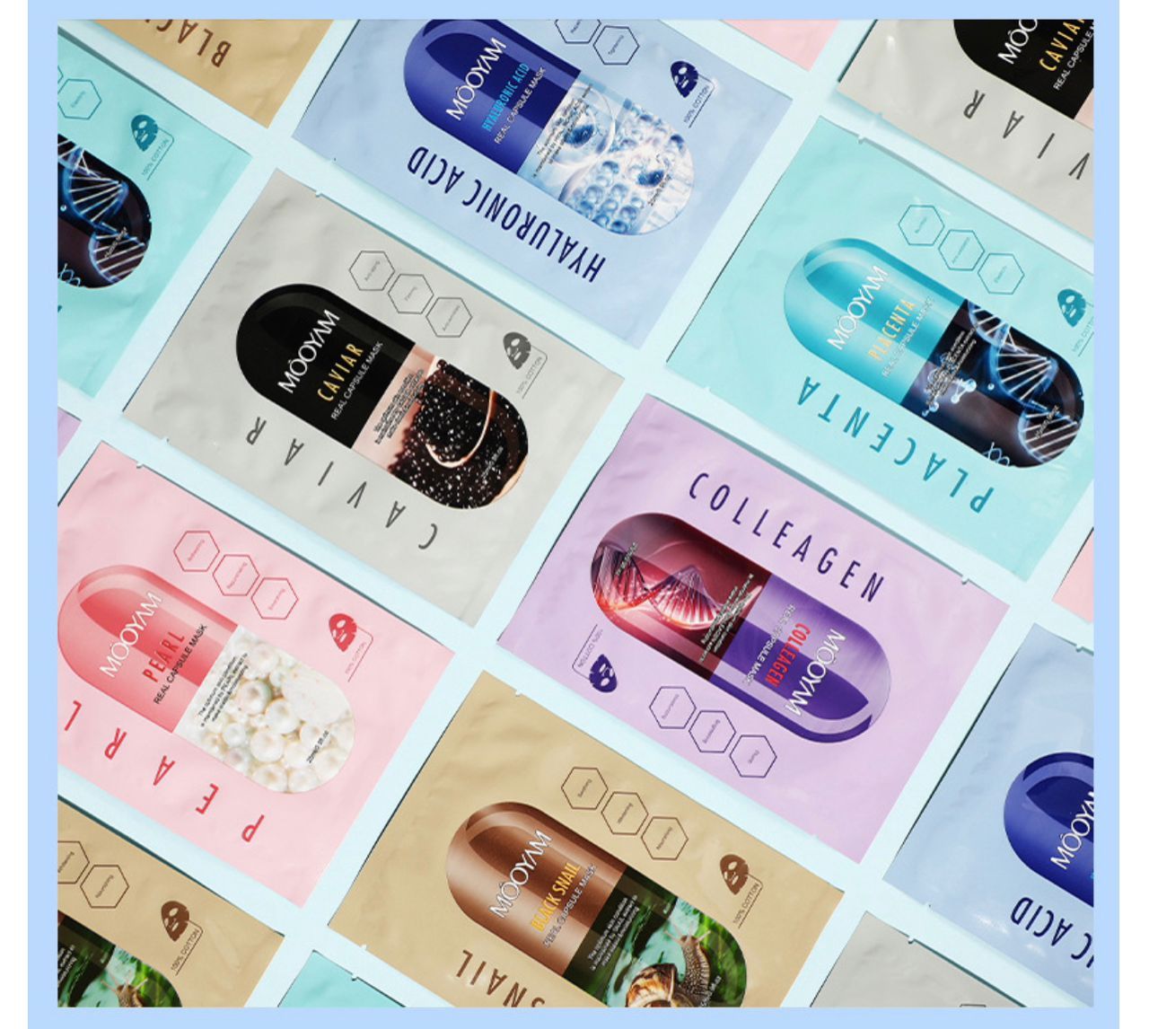 Randomly picked sheet mask for Moisturizing, oil control, anti-acne, pores shrinking, hydrating and other skin care benefits tackling various skin conditions, with gifts5 pcs + gift