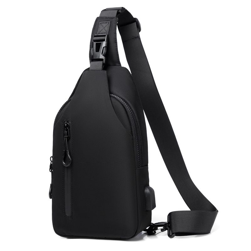 131 Men's Chest Bags Cross-body Bags Small Short Trip Travel Carry Bag Male Waterproof Shoulder Cross Body Bags Men's Handbags