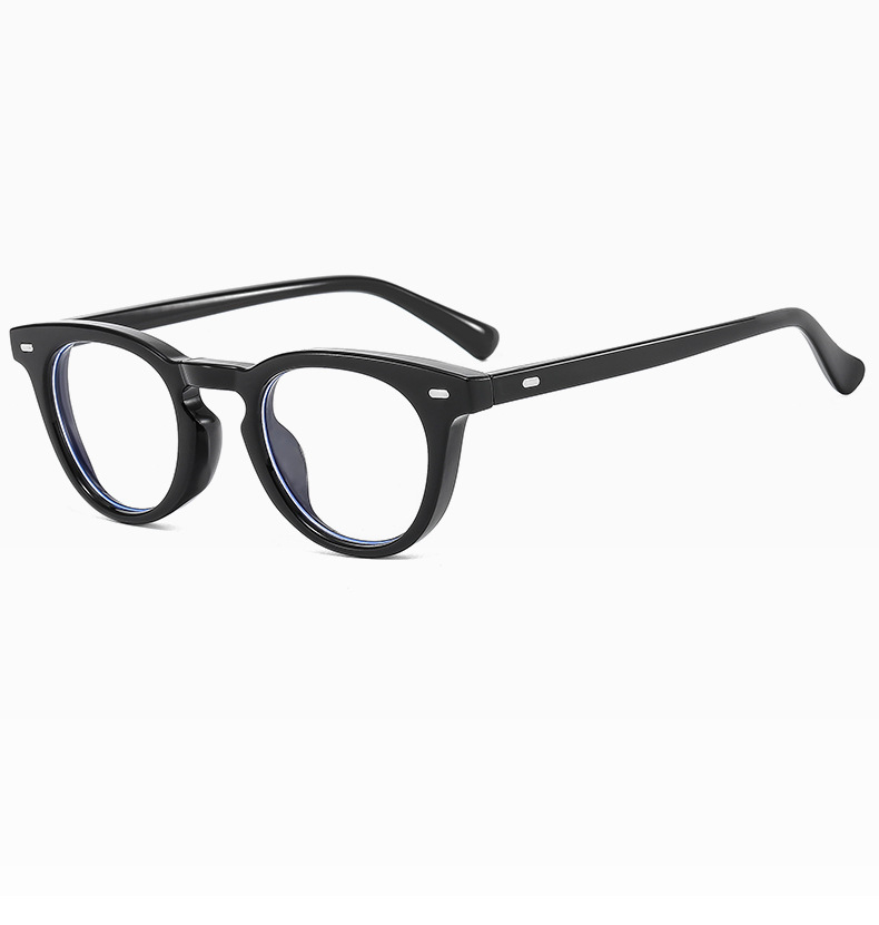 3595 New Trend Women Eyeglasses Anti-Blue Light Men Optical Computer Eye Glasses Vintage Round Plastic Glasses Frame Eye Wear