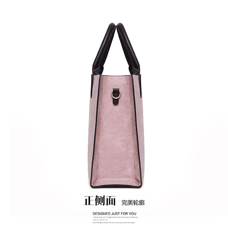 Large capacity women's bag 2024 new model mother bag mother bag Europe and the United States large bag multi-set shoulder bag 8824