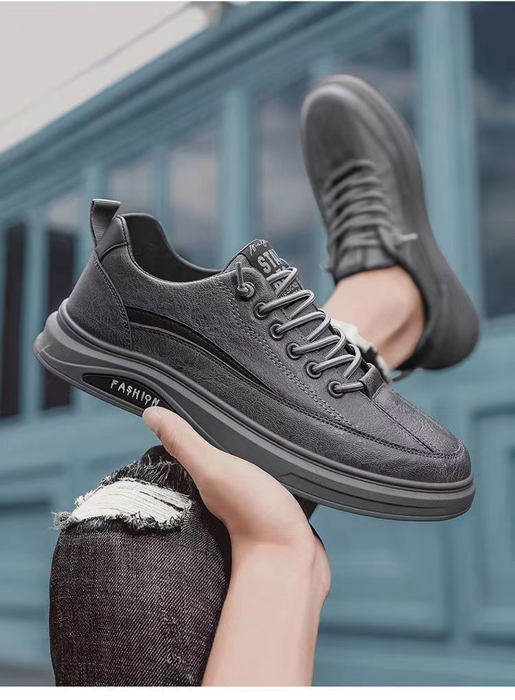 256 Men's Versatile Comfortable Soft-Soled Low-Top Shoes Lace-Up Breathable Sneakers