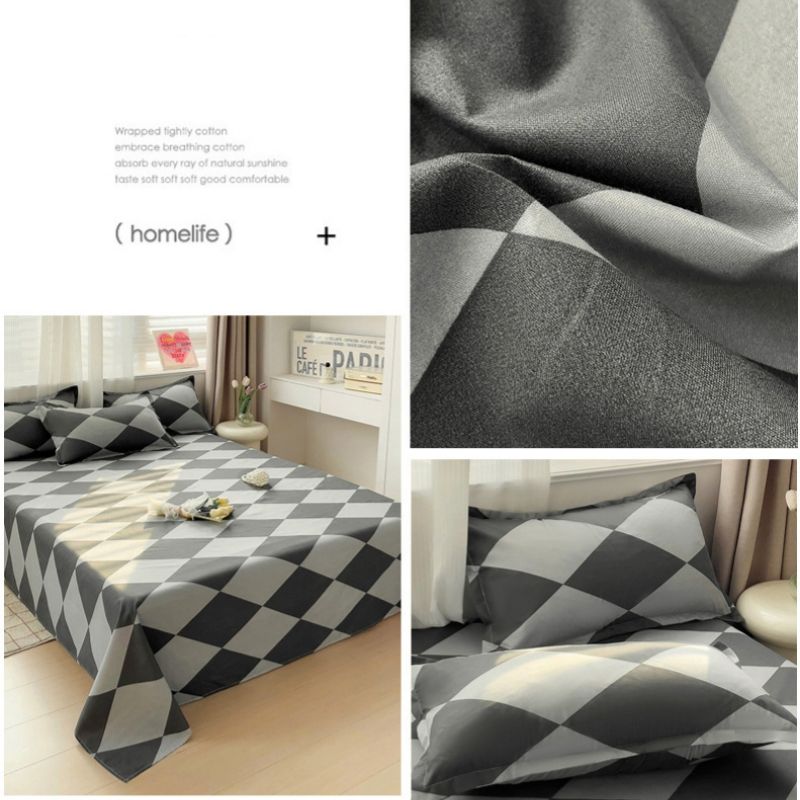 120*230cm ,150*230cm ,180*230cm,220*230cm ,230*250cm Washed cotton brushed bed sheets pillow cases CRRSHOP free shipping Bed cover pillowcase 48 * 74cm