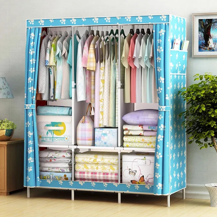 DIY Wardrobe Large Capacity Assemble Closets Portable Home Storage Clothes Organizer Closet