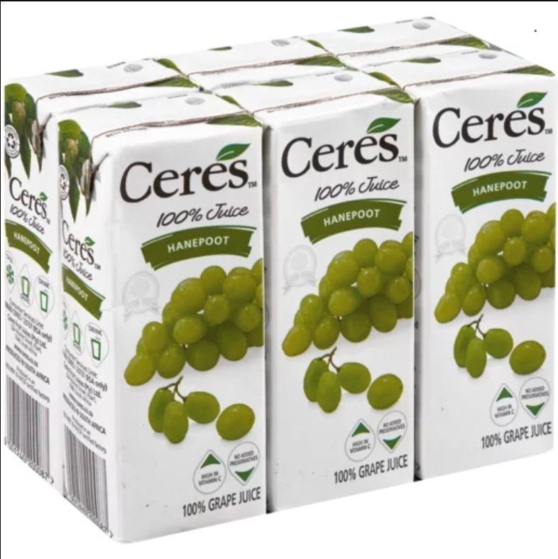 CERES HANEPOOT WHITE GRAPE JUICE 1L