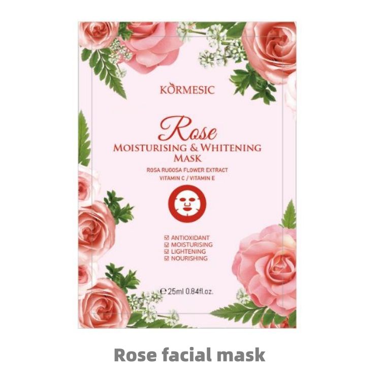Facial mask Plant fruit pack series CRRSHOP beauty care Rose facial mask