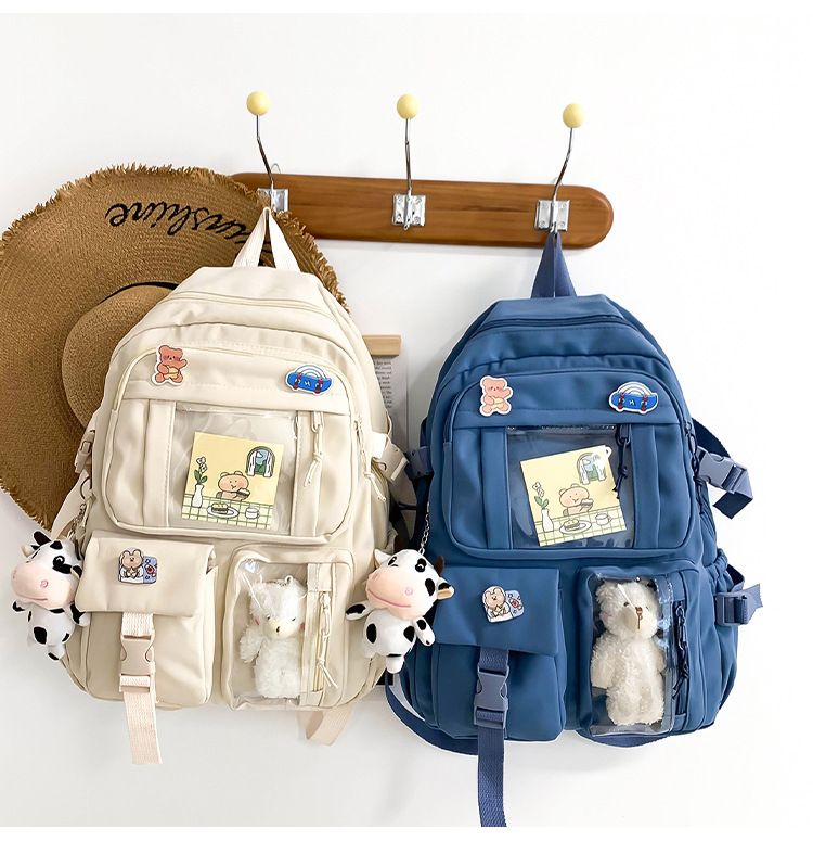 423 Cute Cartoon Fashion Student Schoolbag Kids Backpack School Bags for Girls