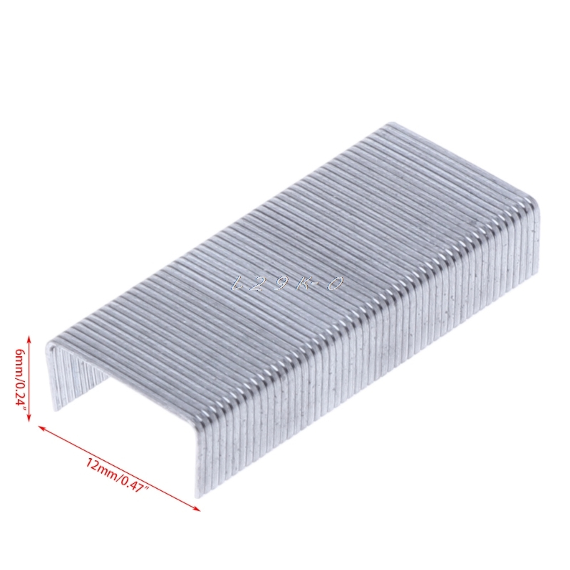 1000Pcs/Box Metal Staples No.12 24/6 Binding Stapler Office Binding Supplies School Stationary