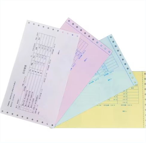 Computer Form Paper 2Ply Continuous Carbonless Printing Paper