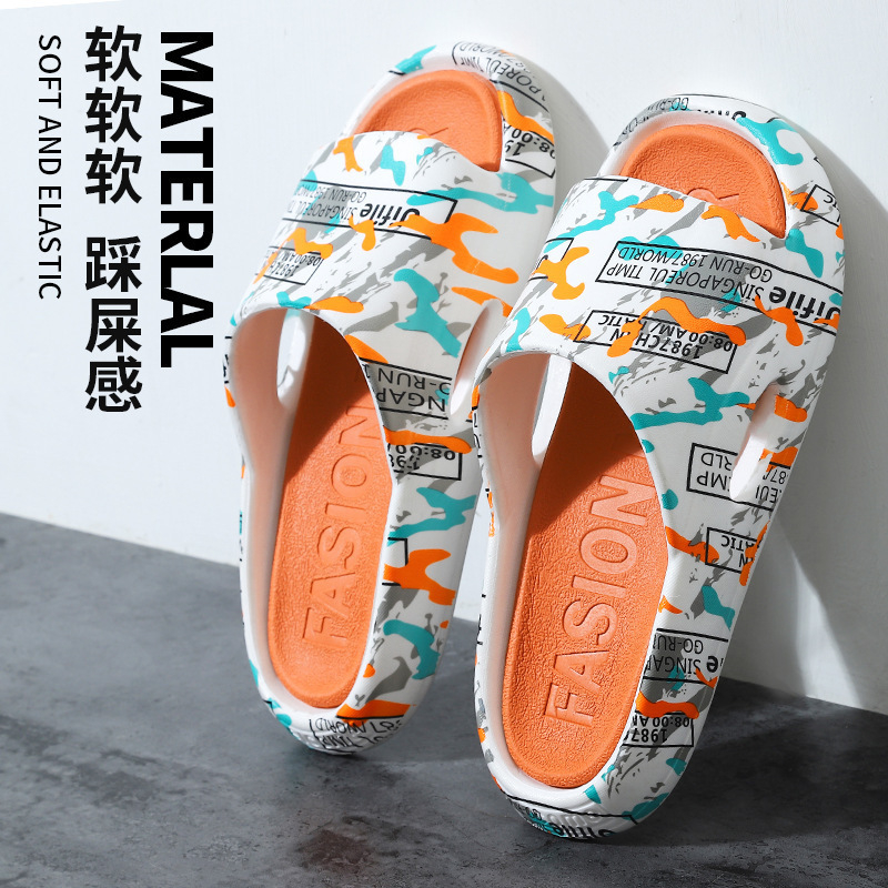 1998 Men's New Summer Anti-Slip Sports Slippers Quick Drying Soft Bottom Home Slippers